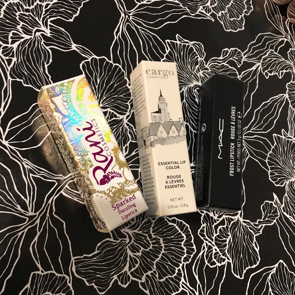 Bundle of 3 BNIB Coral/Orange Lipsticks